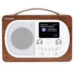Pure Evoke H4 DAB/DAB+/FM Bluetooth Radio Walnut